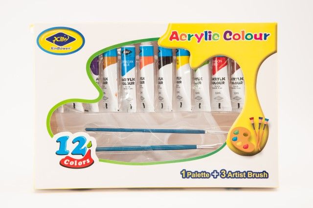 AKRILNE BOJE  X812B  35228 +PALETA+CETKICE 1